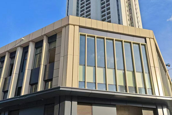 長春單元式玻璃幕墻的結構、構造設計